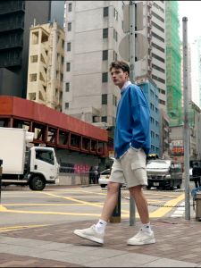 Skechers สเก็ตเชอร์ส รองเท้าผู้ชาย Men SKECHERS Street Koopa Court Tiebreak Shoes - 183250-OFWT Air-Cooled Memory Foam