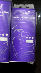 Combo Giấy Ăn Rút Treo Tường Mylan Khăn Giấy Ăn 4 Lớp Tiện Lợi Sang Trọng Tặng Kèm Móc Treo