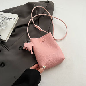 Summer New Mini Lightweight Elephant Crossbody Phone Bag Fresh Sweet Style Soft Handle No Partition Magnetic Buckle Closure