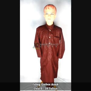 Jubah Embos Anak Laki-Laki / Embos anak / Jubah Embos Anak