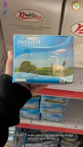 Susu Kambing Etawa Bubuk Original SKYGOAT ORIGINAL 1 Box isi 10 Sachet