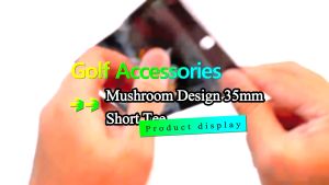 Mushroom Design 35mm Golf Short Tee Pack(10pcs)
