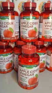Nature’s Truth Organic Apple Cider Vinegar 1200mg 180pcs capsules (exp June 2027)