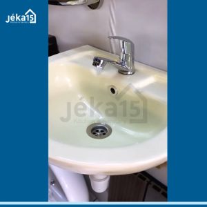 PAKET LENGKAP WASTAFEL +KRAN + SIFON + STOPKRAN + FLEXIBEL 30 CM