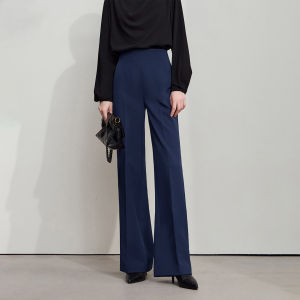 AMII | Autumn New Minimalist Business Straight Leg High Waist Pants