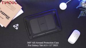 Case for Samsung Galaxy Tab A11 Plus 11 Inch 2026 SM-X230/‎X236/‎‎X238 with Screen ProtectorShockproof Rugged Protective Cover