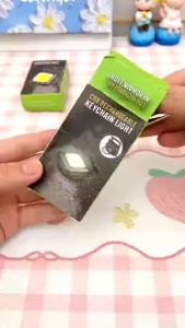 Đèn Pin Led Mini Siêu Sáng COB - Đèn Pin Móc Khóa Dùng Mở Nắp Chai Đa Năng Tích điện và Nhấp Nháy - Sạc Usb