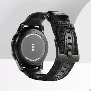 20mm 22mm Nylon Strap For Samsung Galaxy Watch 7 FE 6 5 4 40mm 44mm Woven Band for Huawei GT5 Pro 46mm GT4/3Pro Sport Wristband