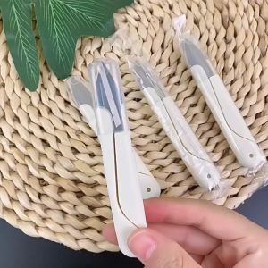 1pcs Stainless Steel Scissors Home Safety Fishing Line Stitching Scissors U-Shaped Small Scissors