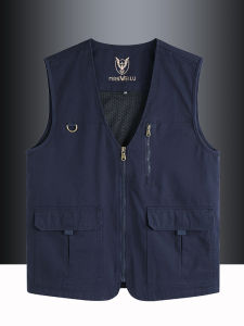 CHAFEI | Cotton Leisure Collarless Vest