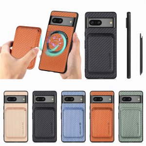 Google Pixel 10 9Pro 8a Magnetic Card Holder Compatible Phone Case Full Protection Anti-Fall for Men And Women Business New Model