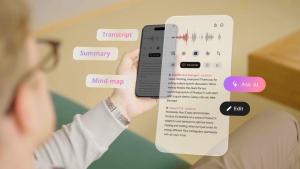 Plaud Note AI Voice Recorder AI Note Taker for Meetings Lectures Calls AI Transcription and Summarization