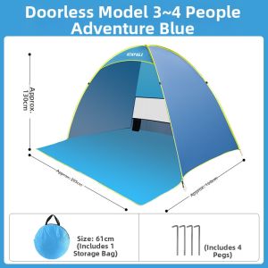 KENPUAZ | Sunscreen Easy-setup Outdoor Tent