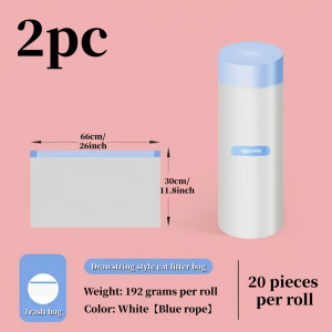 Cat Litter Bag Used for Self-Cleaning Cat Litter Boxes Ultra Thick Cat Litter Bag with Drawstring Leak Proof Tear Proof