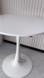 Bàn ăn - bàn cafe tròn tulip nhập khẩu đẹp hiện đại LAB08 [ GIAO HỎA TỐC]