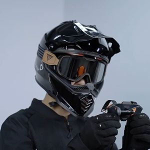 MOTOWOLF MDL3534 Helmet Chin Camera Mount for Action Cameras - Durable and Secure Attachment
