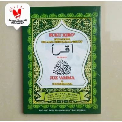 Buku IQRO Bendel Besar Plus Juz Amma dan Terjemah