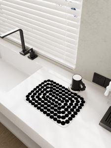 Thảm Rửa Bát Đĩa Chống Trượt Dày Cách Nhiệt Cho Nhà Bếp Thảm Rửa Tay Mặt Bàn Gia Đình Thảm Chống Trượt Bền Bỉ