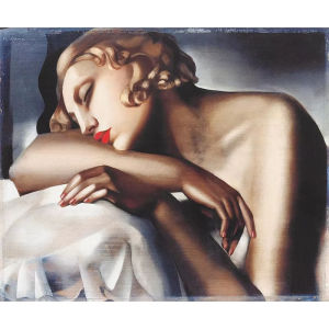 Bandai | Bộ Tranh Sơn Dầu Trừu Tượng Theo Số Tamara De Lempicka Dành Cho Người Lớn Tranh Vẽ Trên Vải Bố Trang Trí Tường Nhà Phong Cách Bắc Âu Quà Tặng Sáng Tạo