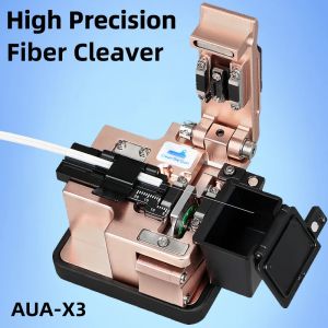 Độ chính xác cao AUA-X3 sợi Cleaver FTTH cáp sợi quang cắt dao Công cụ Cắt ba-trong-một Kẹp Khe 24 bề mặt lưỡi
