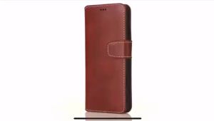 Oppo A11K Flip Leather Case Premium-Flip Wallet Case Kulit Untuk Oppo A11K Dompet-Flip Cover Leather-Sarung Buku - Casing