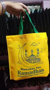 Tas Idul Fitri Ramadhan: 10pcs Bingkisan Parcel Marhaban Ya Ramadhan