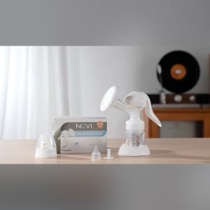 NCVI ™ รุ่น 8610 ที่ปั๊มนมมือ Manual Breast pump ปั๊มคันโยก ปรับได้ 2 จังหวะ กระตุ้น-ปั๊ม