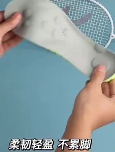 鞋垫超软艾草按摩/脚臭脚汗 alas tapak kasut insoles shoes Absorption Insole Green PU Memory Foam Breathable Arch Support