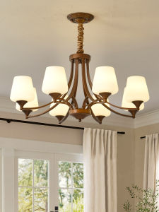 MINGRU | Vintage Rustic Style Chandelier