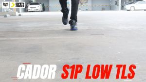 Safety Jogger รุ่น CADOR S1P LOW TLS รองเท้าเซฟตี้หุ้มส้น มาตรฐาน S1 หัวเหล็ก พื้นเหล็ก