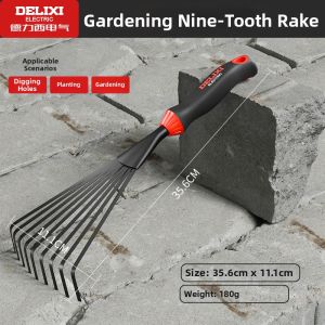 DELIXI | Stainless Steel Garden Rake