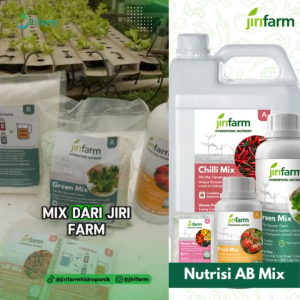 AB Mix 0.5L Konsentrat (Bubuk) Pupuk Hidroponik Tanaman Buah