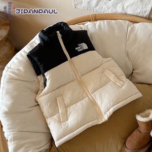 Lightweight Down Vest for Girls and Boys Winter Coat 90% White Duck Down Lining