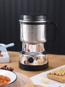 SG[Ready Stock] 2024 NEW Stainless Steel Electric Blender High Power Multifunction Spice Coffee Bean Grain Rice Grinder Fast Grinding Milling Machine Dry Grinder UK Plug