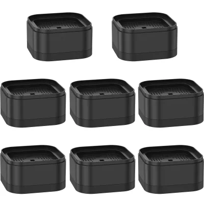 8/16 Pcs Furniture Risers Heavy Duty Bed Chair Table Heightening Foot Pad Non-slip Floor Protecto Furniture Feet Leg Lift