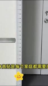 Nexlent Height Growth Chart Wall Sticke 0-200cm Height Paper Ruler Kids Height Measure Ruller 1Roll