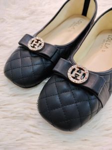 Shoes168:รองเท้าคัชชูลายตารางทรงหัวตัดอะไหล่เพชร