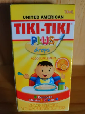 Tikitiki Drops Food Supplement 15ml/30ml