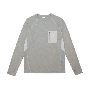 FPA | Sporty Collar Contrast Color T-Shirt