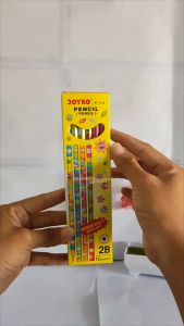Pensil 2B Asli Joyko [P-114/12 pcs] - Alat Tulis Ujian Komputer - Pencil Gambar Menulis - 1 Pack - Bahan Kayu Berkualitas Tinggi (READY STOCK)