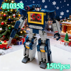 Tape Distortion Robot 10358 Building Blocks Sets Compatible with Legoed Particles Suitable for Christmas Gifts 1505pcs