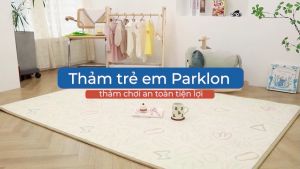 Thảm Em Bé Cao Cấp Parklon PE Họa Tiết Các Bạn Chữ Cái Chính Hãng Hàn Quốc (200x150x1.5)cm Chống Bụi Kháng Khuẩn Khử Mùi Chống Ồn Chống Trượt Chống Sốc (Single side PE Prime-Alphabet Friends)