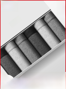 Antarctic Pure Cotton Mens Underwear Low Rise Briefs Breathable Thin Winter Series Large Size Boxer Shorts Male Style