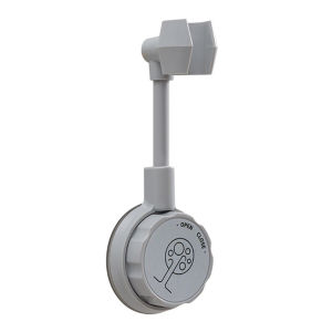 ไม่มีเจาะหัวฝักบัวผู้ถือ Wall Mount ดูดถ้วยผู้ถือฝักบัว Multi-Functional ทนทานห้องน้ํา Hook Accessorie