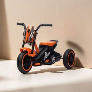 Childrens Four-Wheel Trike Pedal Kart Bike Fitness Sports Toy Boys Girls Baby Kids Bicycle Pedal Car Iron Frame No Brake System