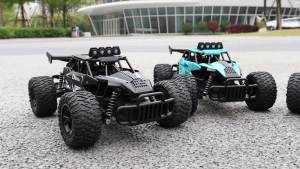 ZWN 1:12 1:16 20KM/H RC Car With LED Lights 2.4G Alloy Off-Road High Speed Vehicle Remote Control Cars Toys for Children Gifts