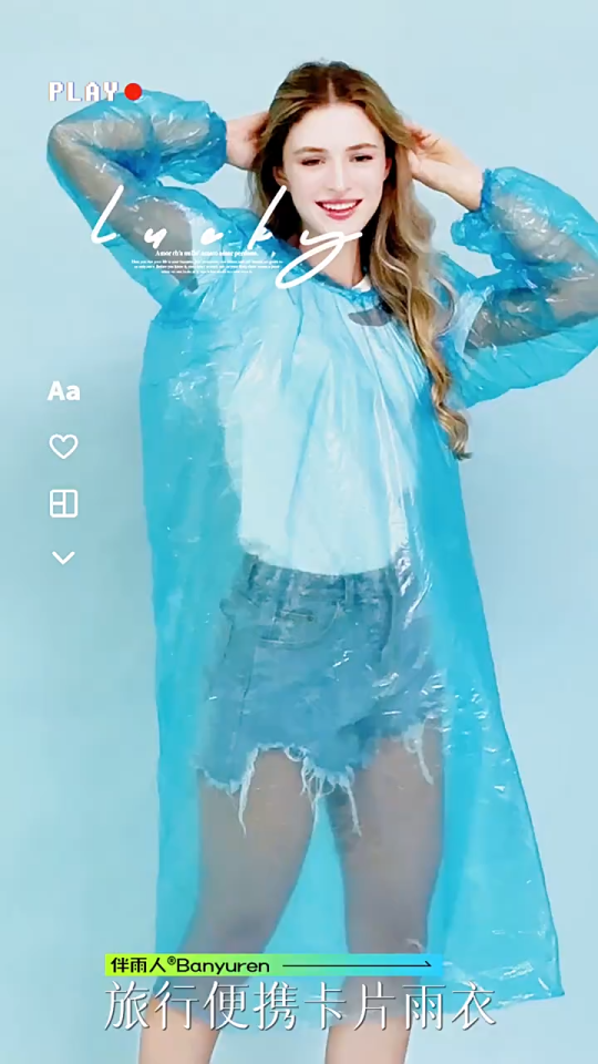 Disposable Waterproof Lightweight Raincoat for Adult and Kids Portable Raincoat Pocket Raincoat Climbing Rain Clot Outdoor Poncho Card Raincoat
