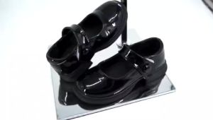 27-37 Fashion Korean childrens four seasons princess shoes for girls soft soled small leather shoes