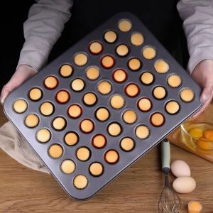 48‑Cup Non‑Stick Mini Round Cupcake Pan Tray Baking Mould Bakeware Cooking Acces
