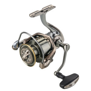 Deukio | DEUKIO Lure Spinning Fishing Reel Anti Seawater Sealed CNC Handle Metal Spool 5+1BB 5.2:1 Stainless Bearing Fishing Reel